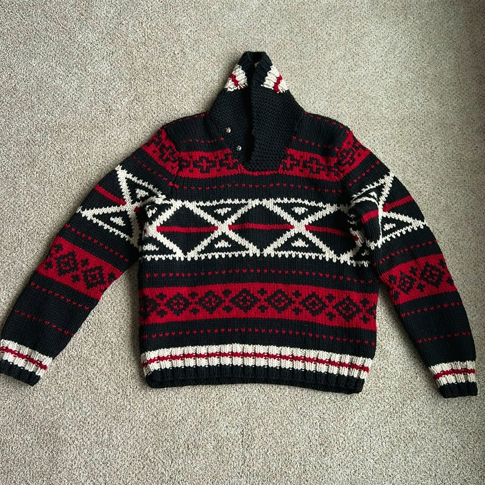 Beautiful Brand New Wool Winter Polo RL  Men’s Sweater